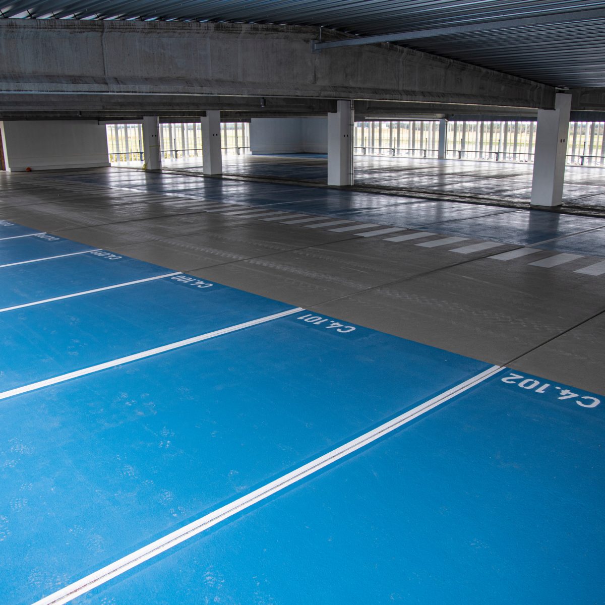 Optegnede parkeringspladser Coniproof PPC SL